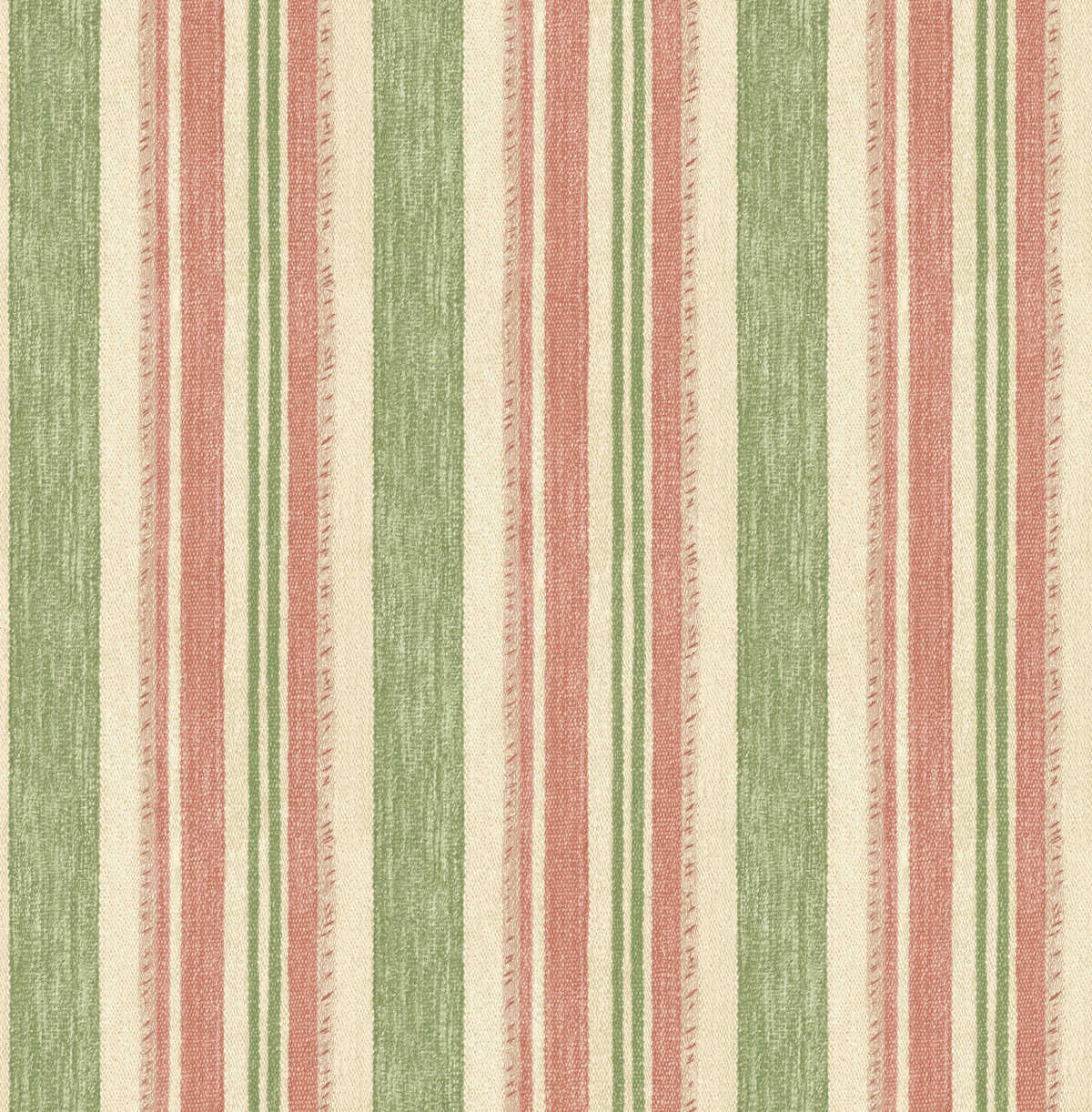Cloudline - Soft Red/Green - G P & J BAKER Wallpaper