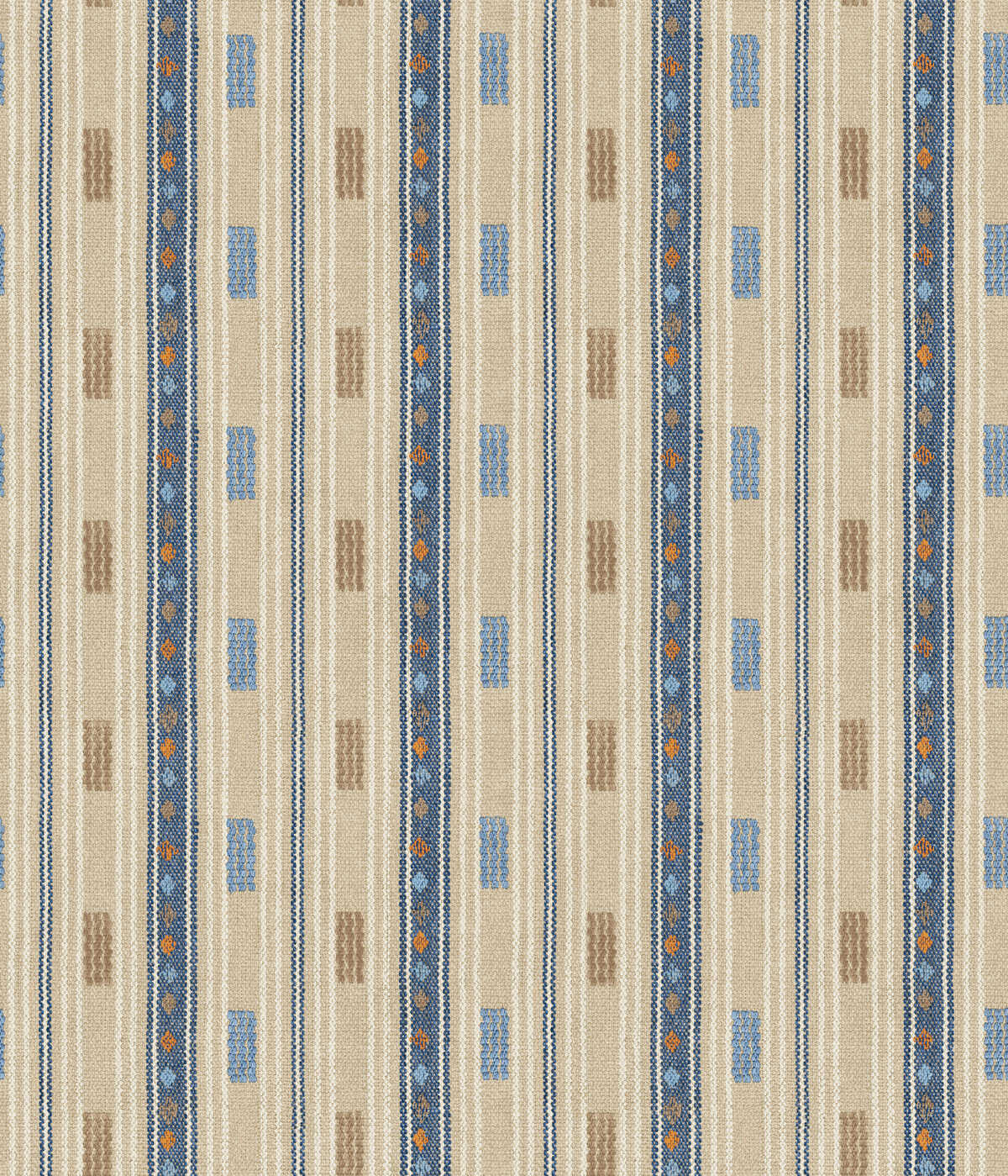 Tradewind - Indigo - G P & J BAKER Wallpaper