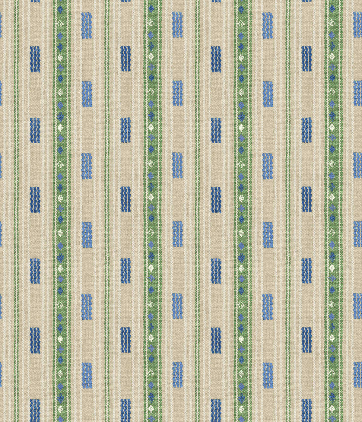 Tradewind - Blue/Green - G P & J BAKER Wallpaper