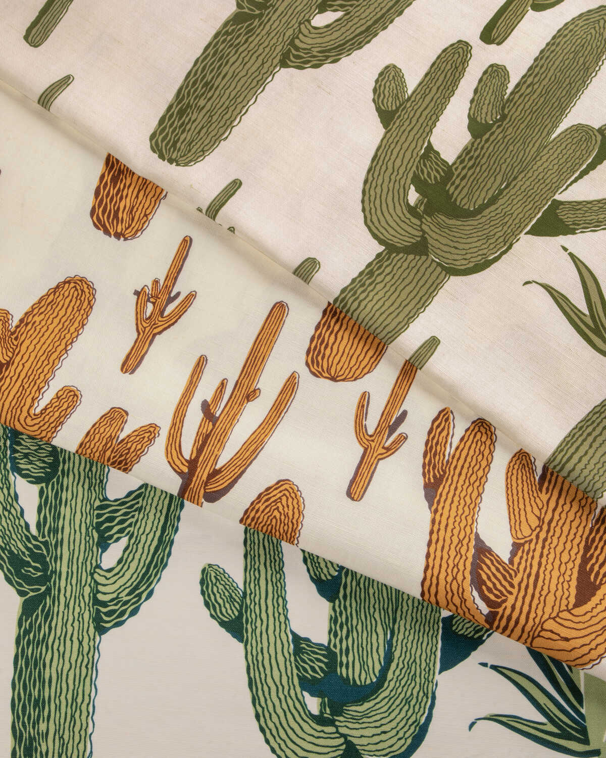 Cacti Land - Agave - KRAVET COUTURE Fabric