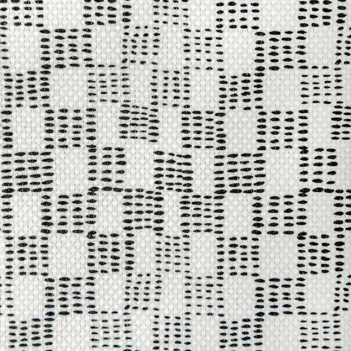 Beck - Black/Oyster - CAROLINE CECIL TEXTILES Fabric