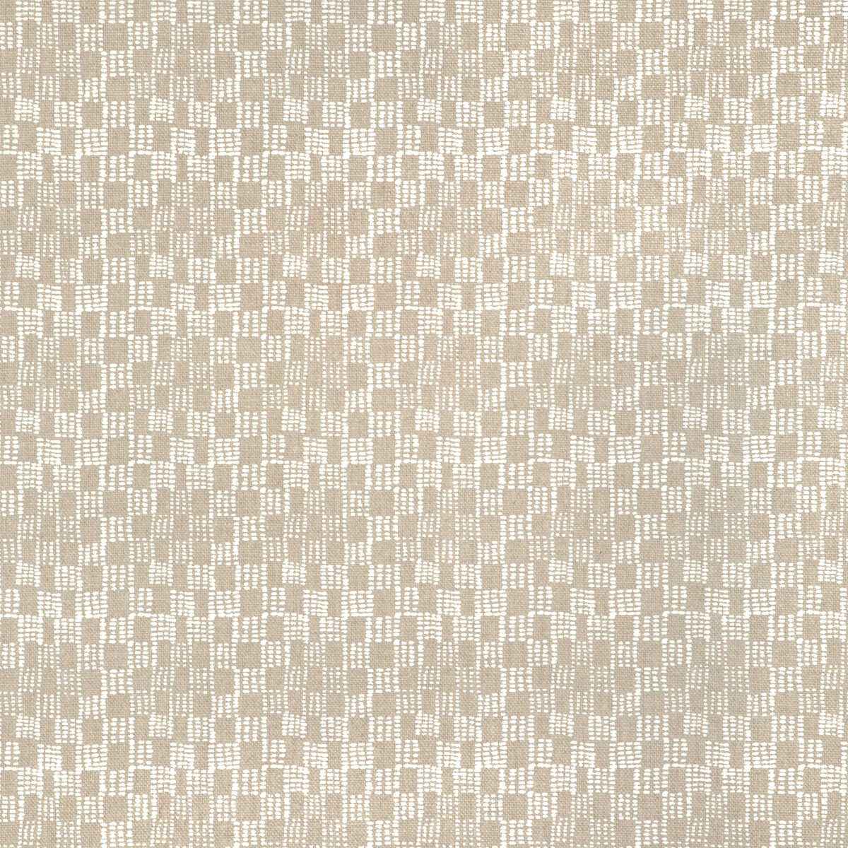 Ccf23031610 Beck White Natural Caroline Cecil Textiles Fabric
