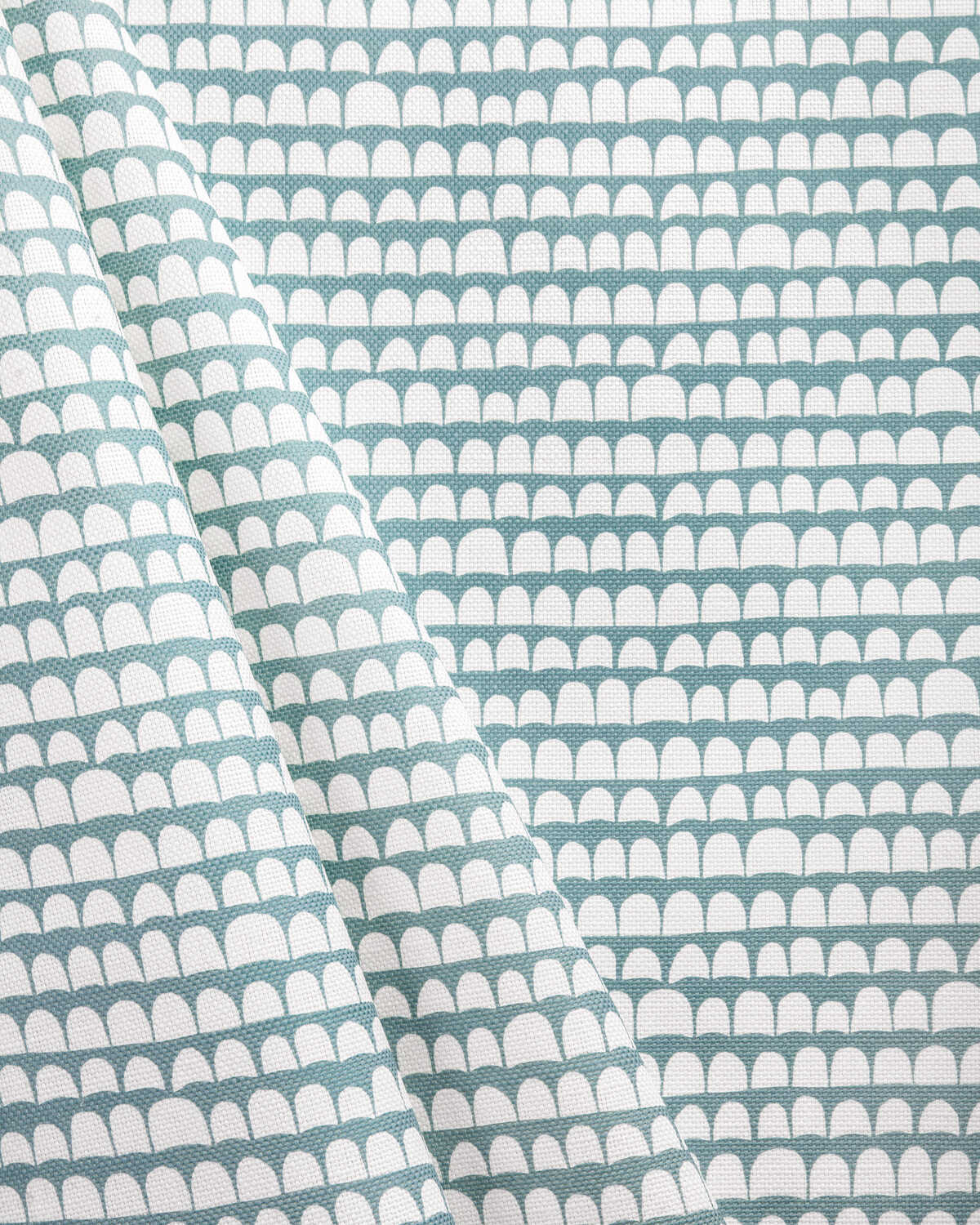 Hannu - Denim/Oyster - CAROLINE CECIL TEXTILES Fabric