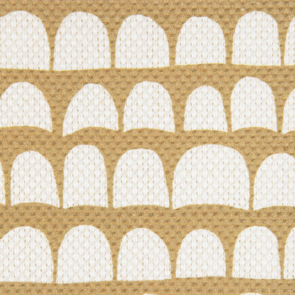 Hannu - Cognac/Oyster - CAROLINE CECIL TEXTILES Fabric