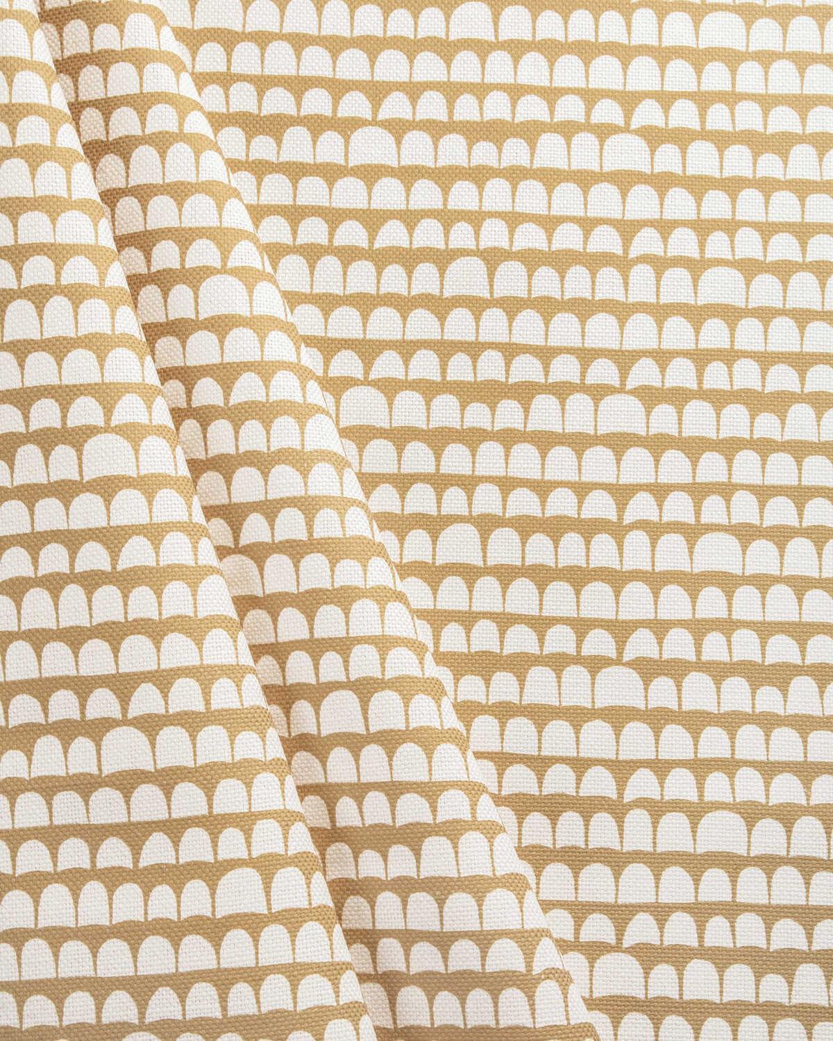 Hannu - Cognac/Oyster - CAROLINE CECIL TEXTILES Fabric