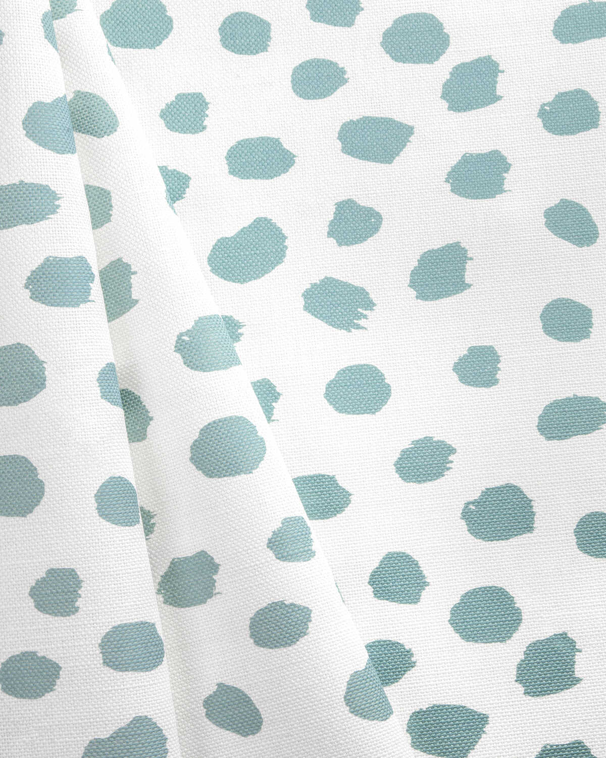 Paint Dot - Denim/Oyster - CAROLINE CECIL TEXTILES Fabric