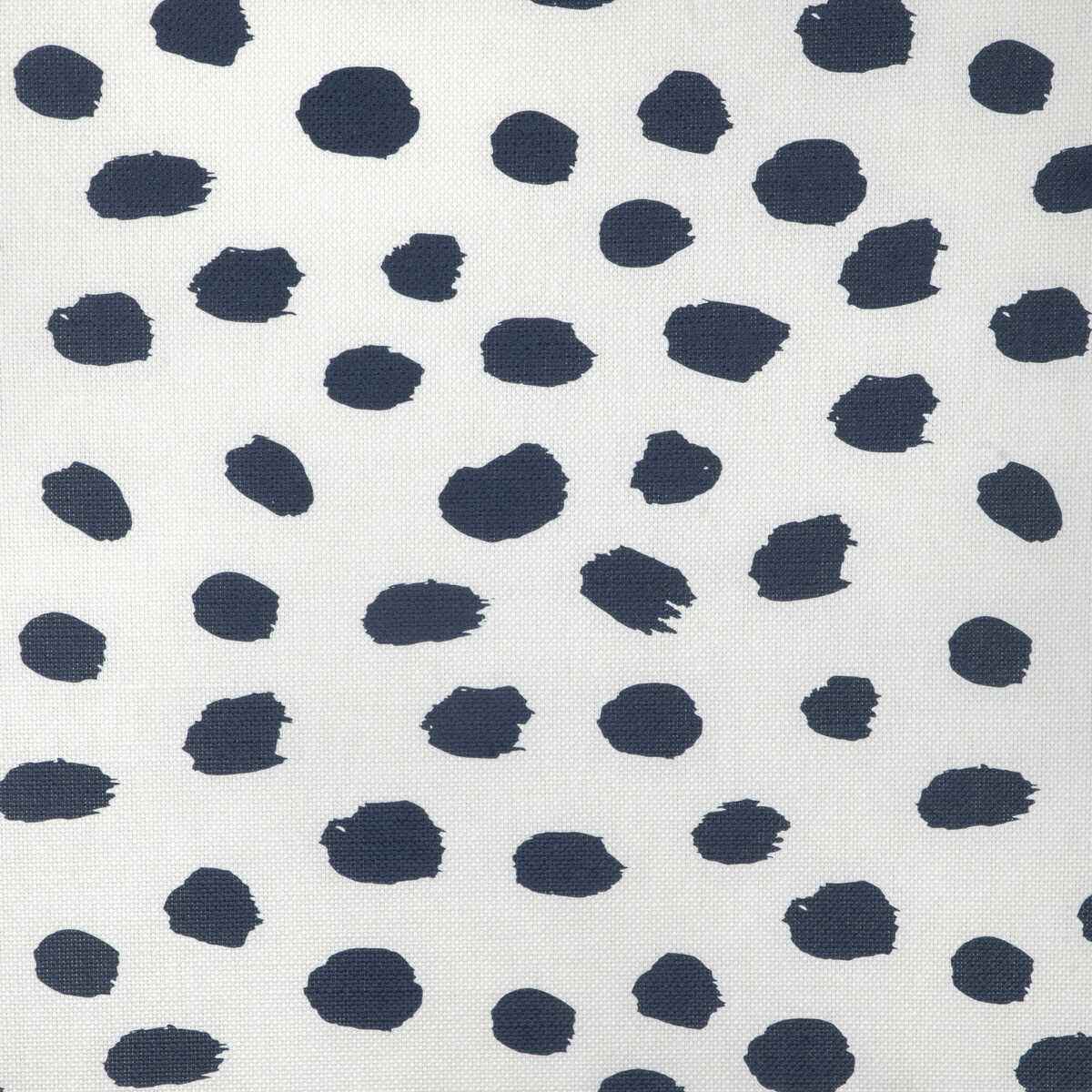 Ccf233416500 Paint Dot Dark Navy Oyster Caroline Cecil Textiles Fabric