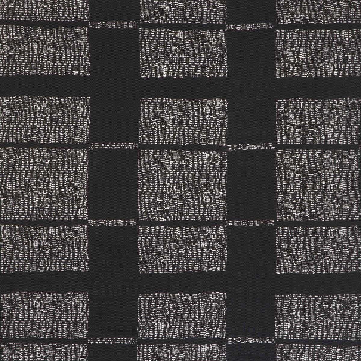 Reed - Black/Oyster - CAROLINE CECIL TEXTILES Fabric