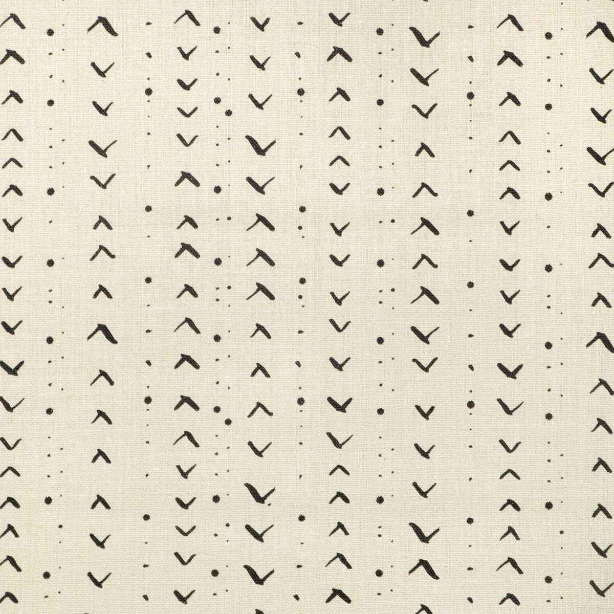 Ccf234281160 Titik Black Natural Caroline Cecil Textiles Fabric