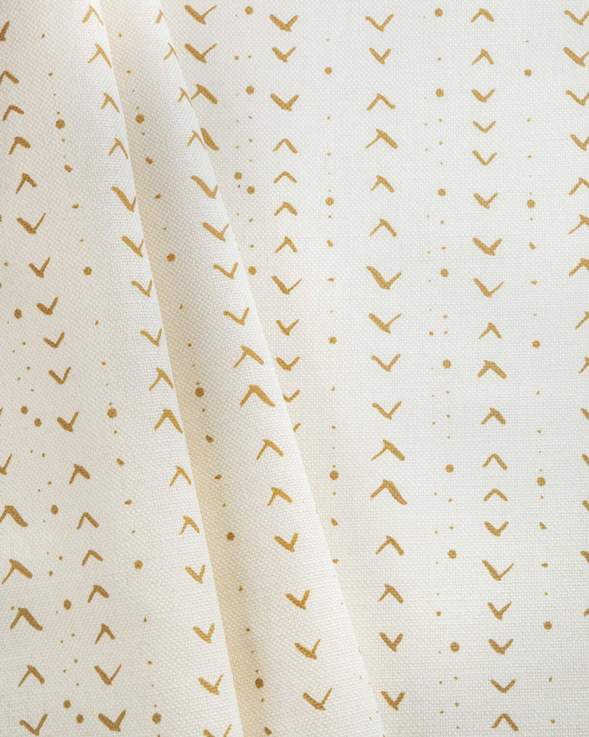 Titik - Cognac/Oyster - CAROLINE CECIL TEXTILES Fabric