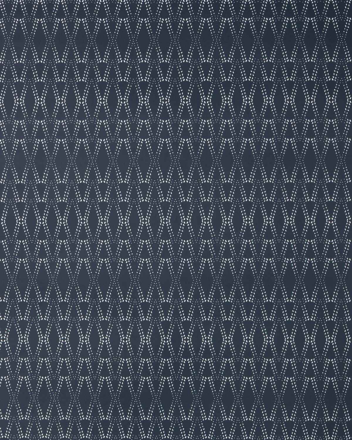 Ccp234616500 Ketut Wp Dark Navy Caroline Cecil Textiles Wallpaper