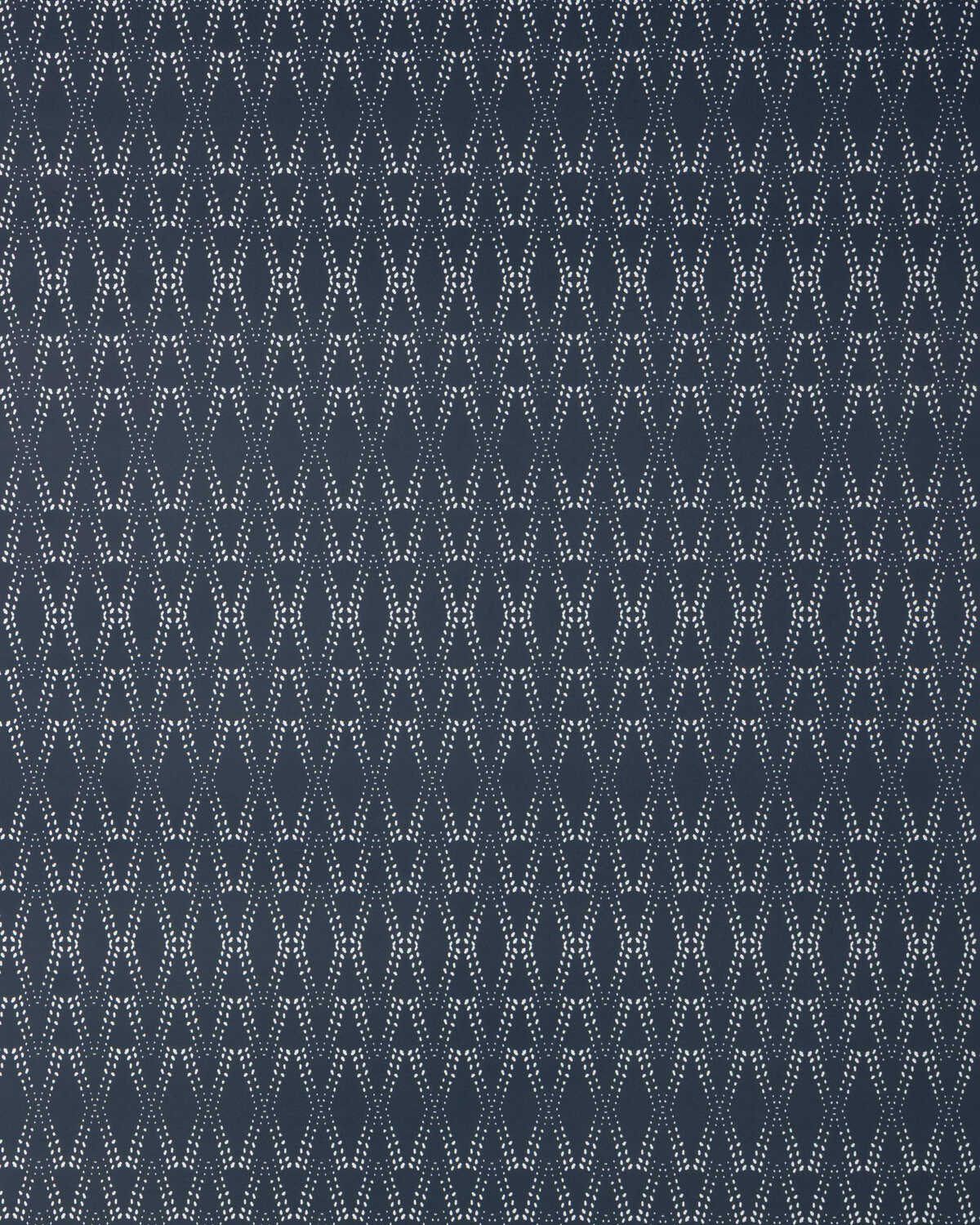 Ketut Wp - Dark Navy - CAROLINE CECIL TEXTILES Wallpaper