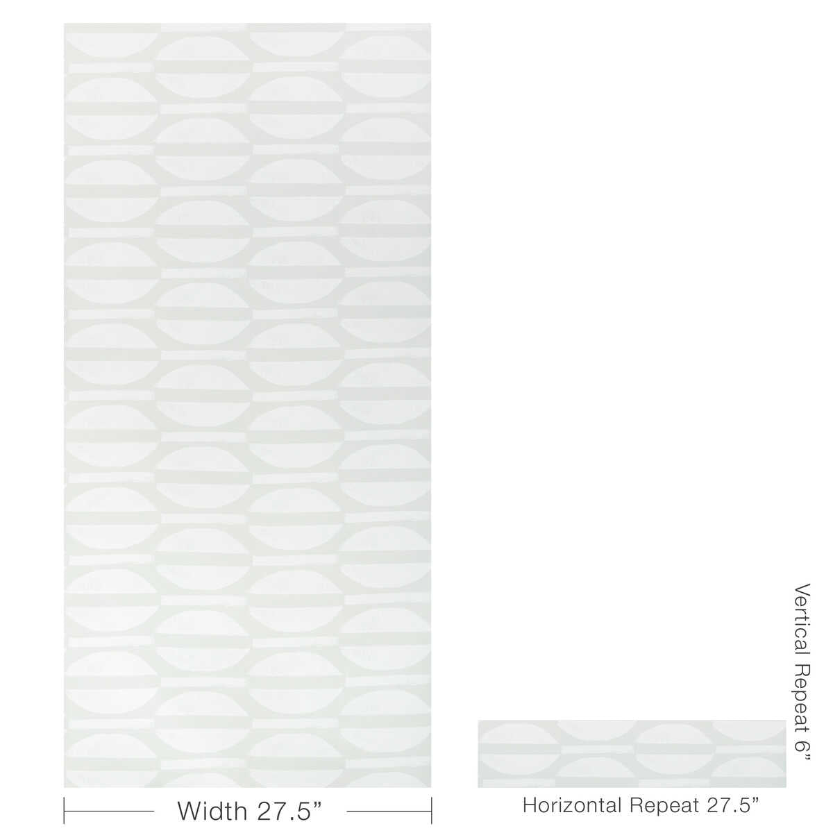 Raja Wp - Grey - CAROLINE CECIL TEXTILES Wallpaper