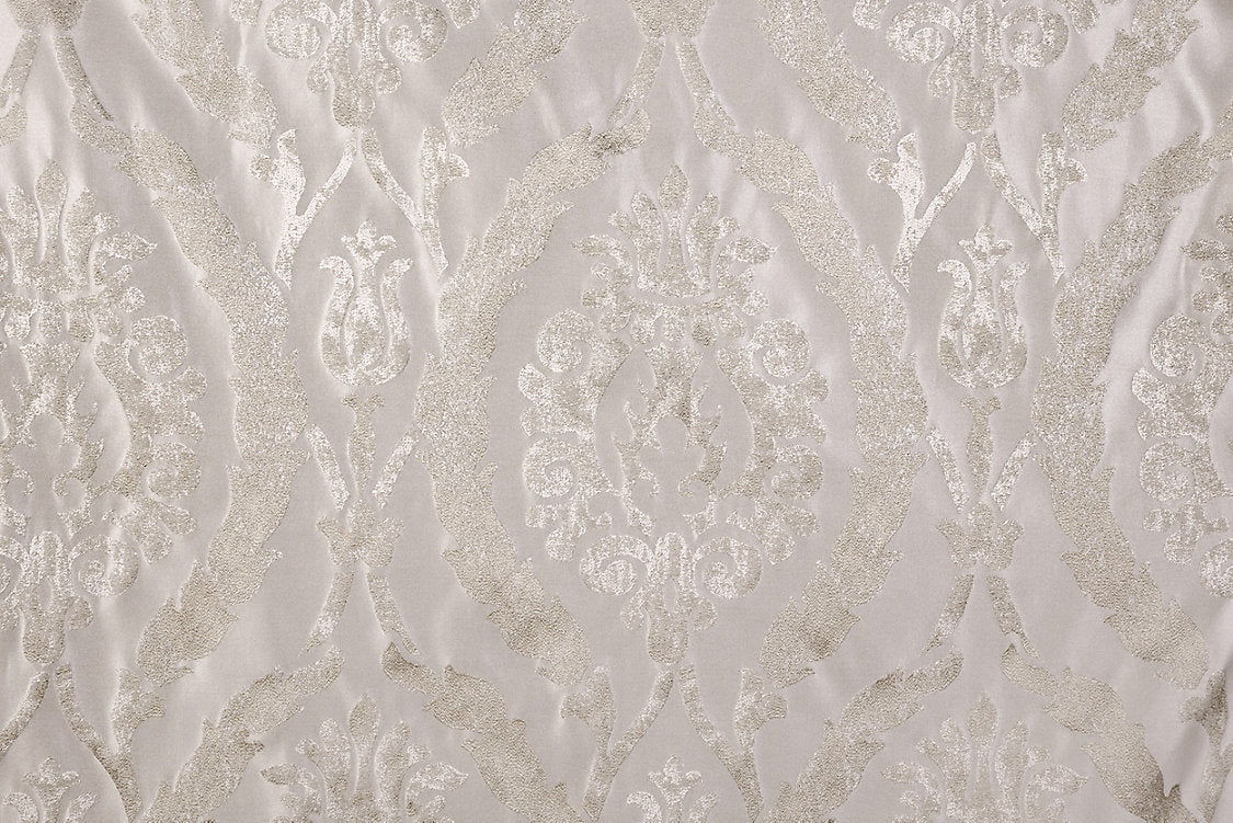 Corona Damask - Pearl - Scalamandre Fabric