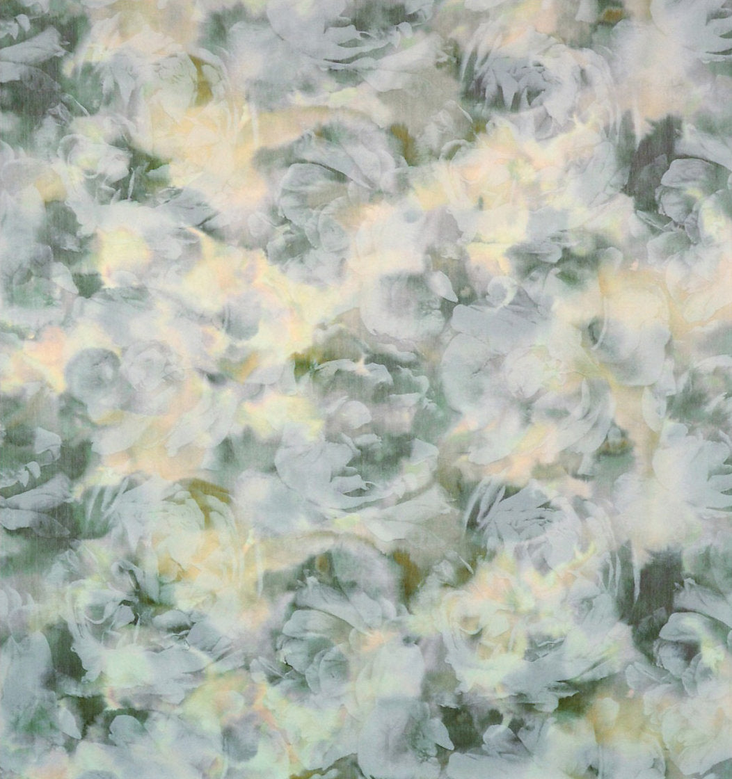 Antoinette Warp Print - Silver Opal