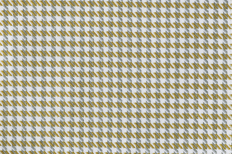 Pied De Poule - Mustard