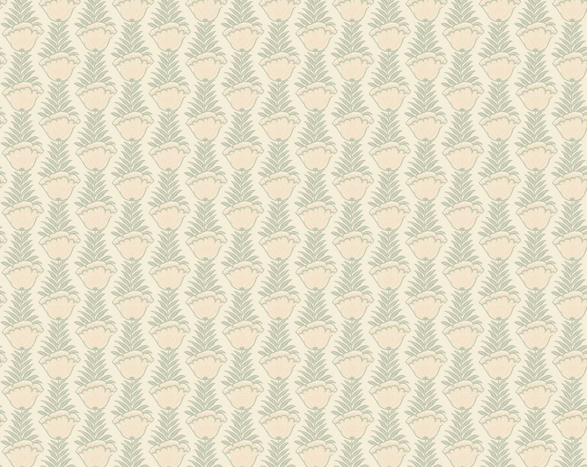 PAPAVERI - WALLPAPER AVORIO CL WP36448 0001 by Colony Wallpaper - Scalamandre Wallpaper