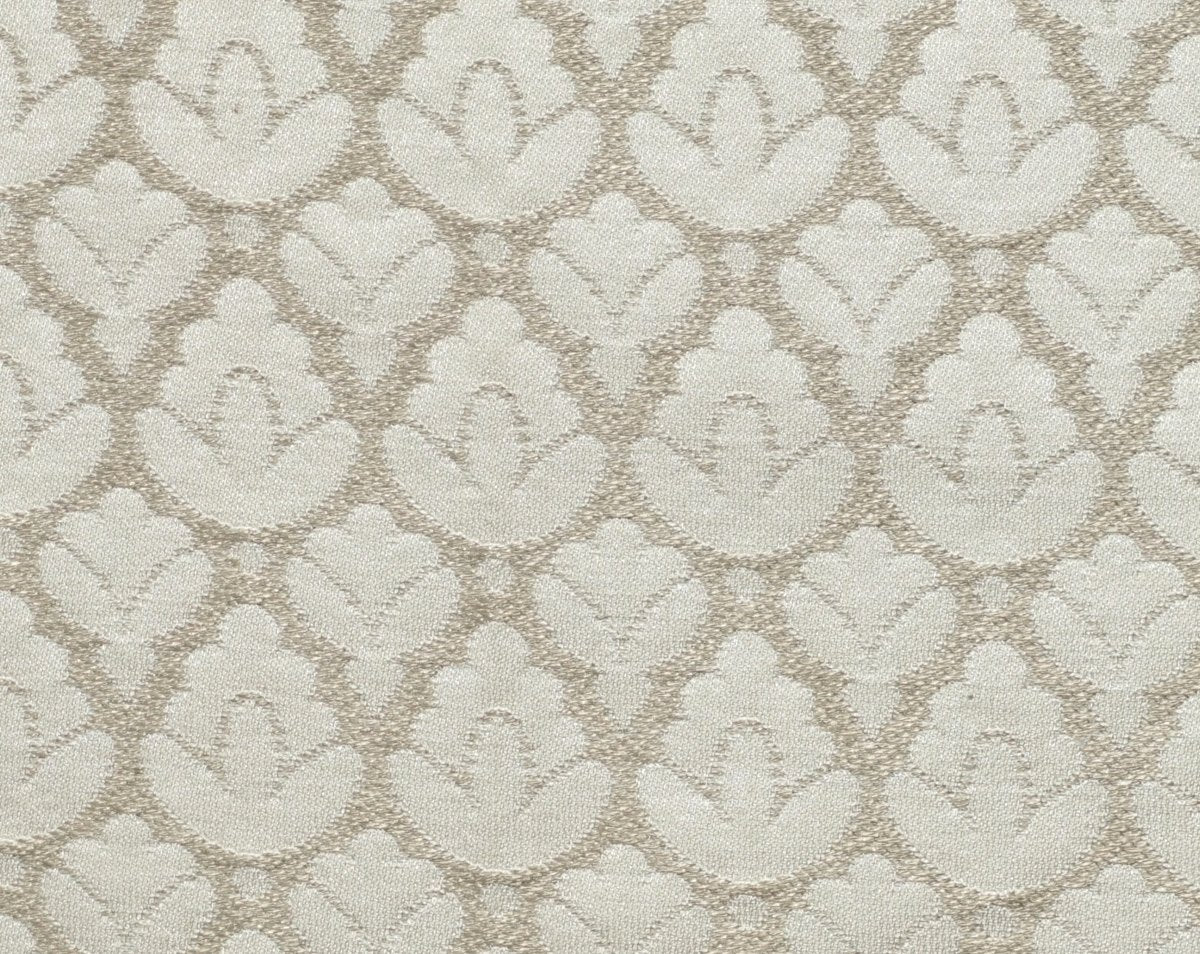 RONDO IVORY & SILVER CL 26714 0002 by Colony Fabric - Scalamandre Fabric