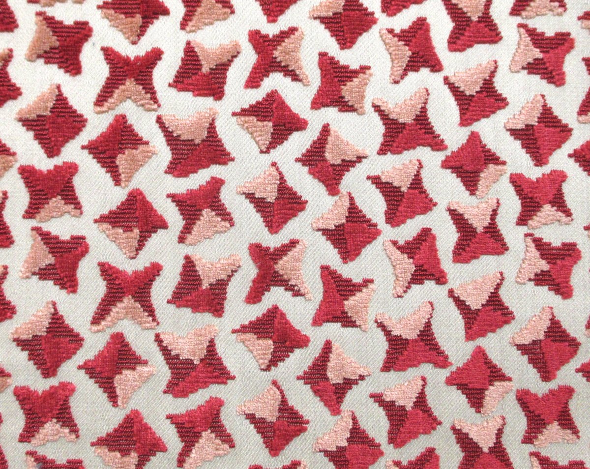 CORIANDOLI ROSSO CL 36404 0005 by Colony Fabric - Scalamandre Fabric
