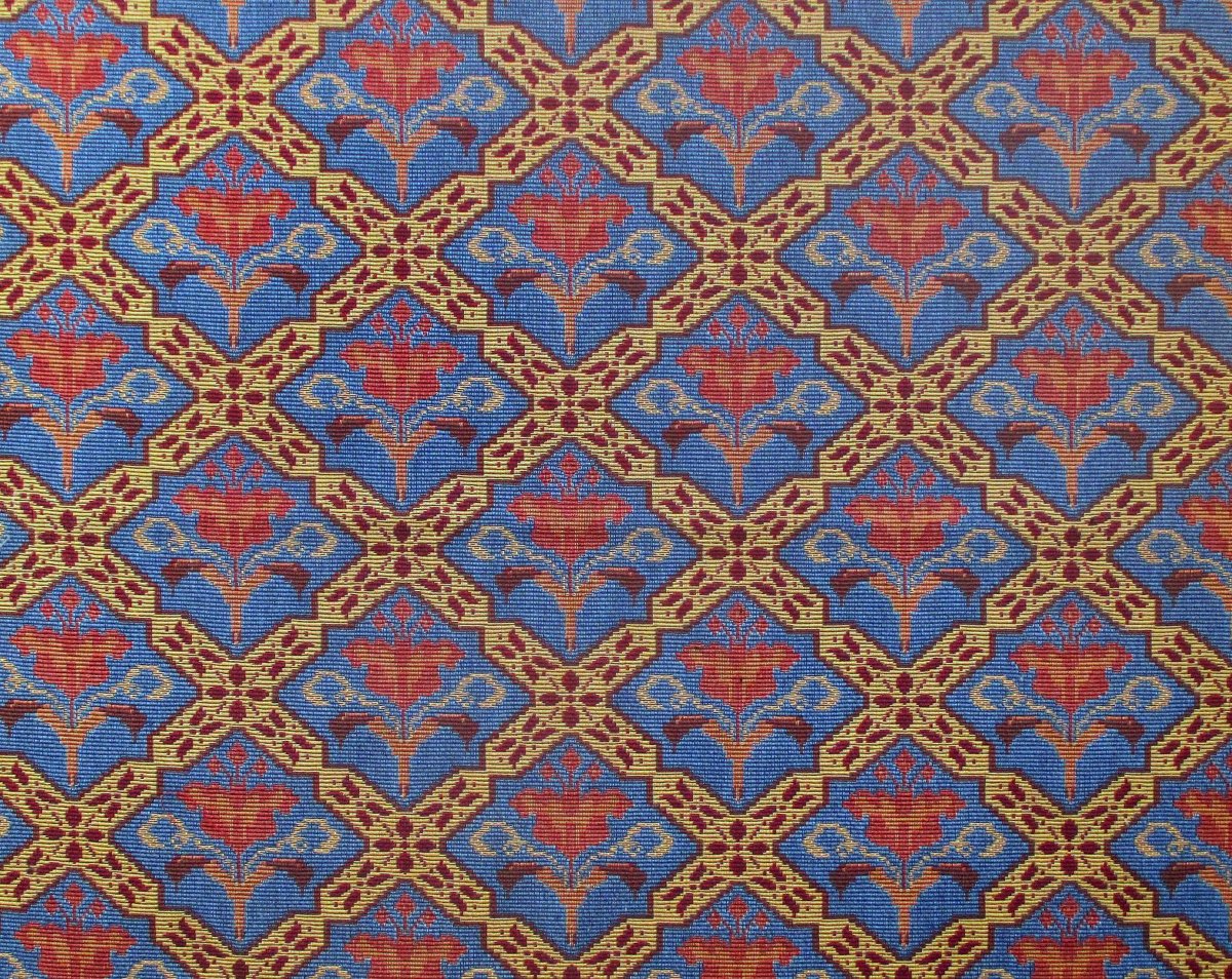 NEW LISBONA BLUETTE CL 36465 0005 by Colony Fabric - Scalamandre Fabric