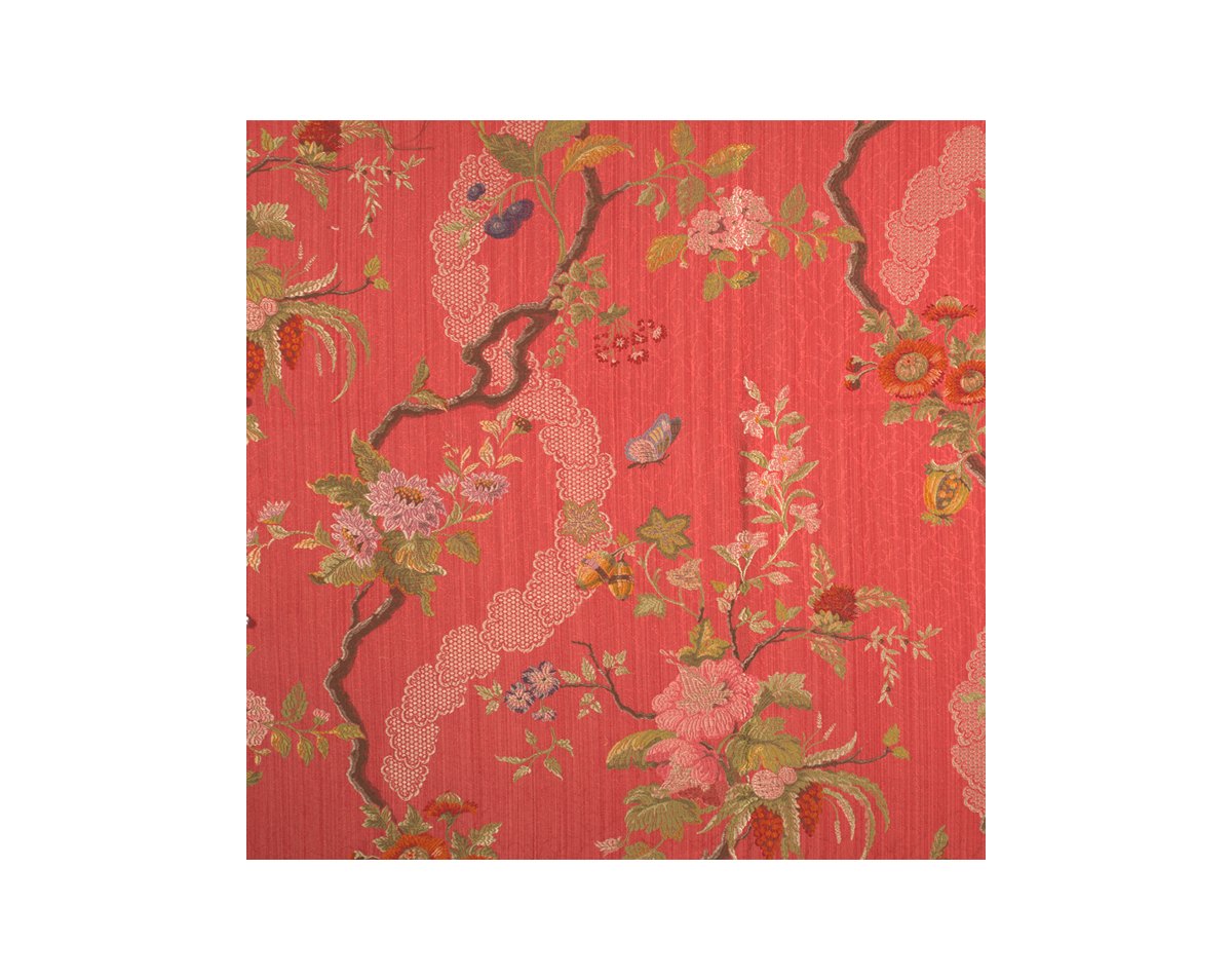APRILE RED CL 26728 0006 by Colony Fabric