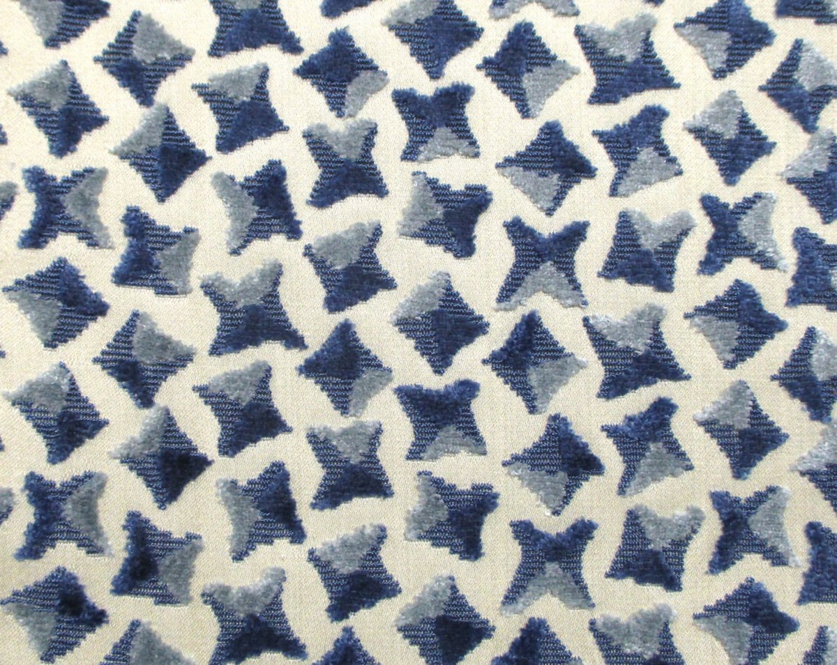 CORIANDOLI BLU CL 36404 0006 by Colony Fabric - Scalamandre Fabric