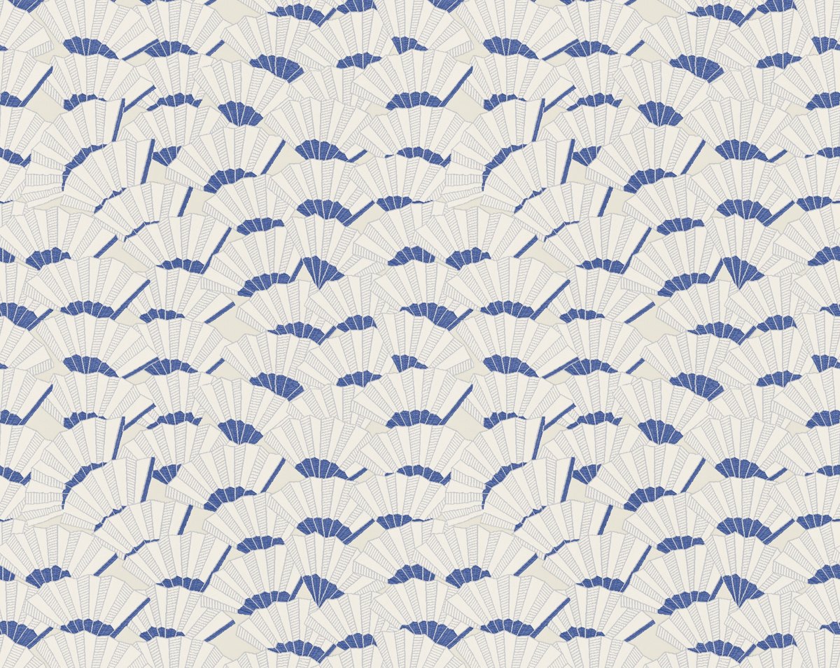 SOGI - VINYL WALLCOVERING BLU CL WP36408 0006 by Colony Wallpaper - Scalamandre Wallpaper