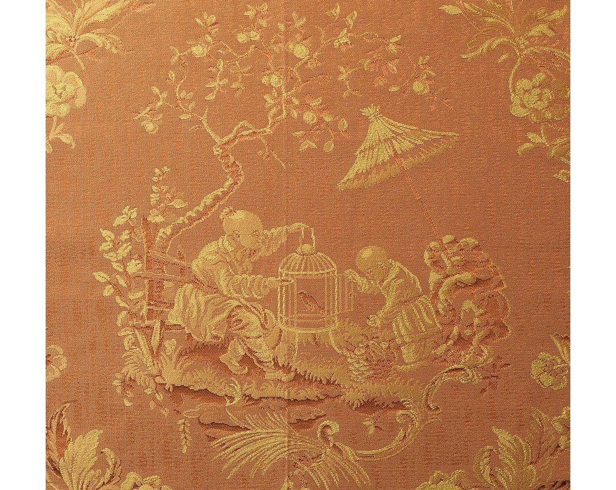 RACCONIGI ARANCIO CL 26259 0007 by Colony Fabric - Scalamandre Fabric