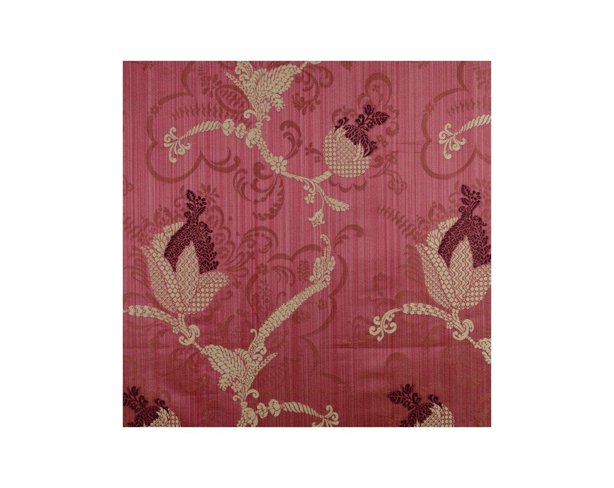 VIVALDI PLUM & LINEN ON WINE CL 26715 0007 by Colony Fabric - Scalamandre Fabric