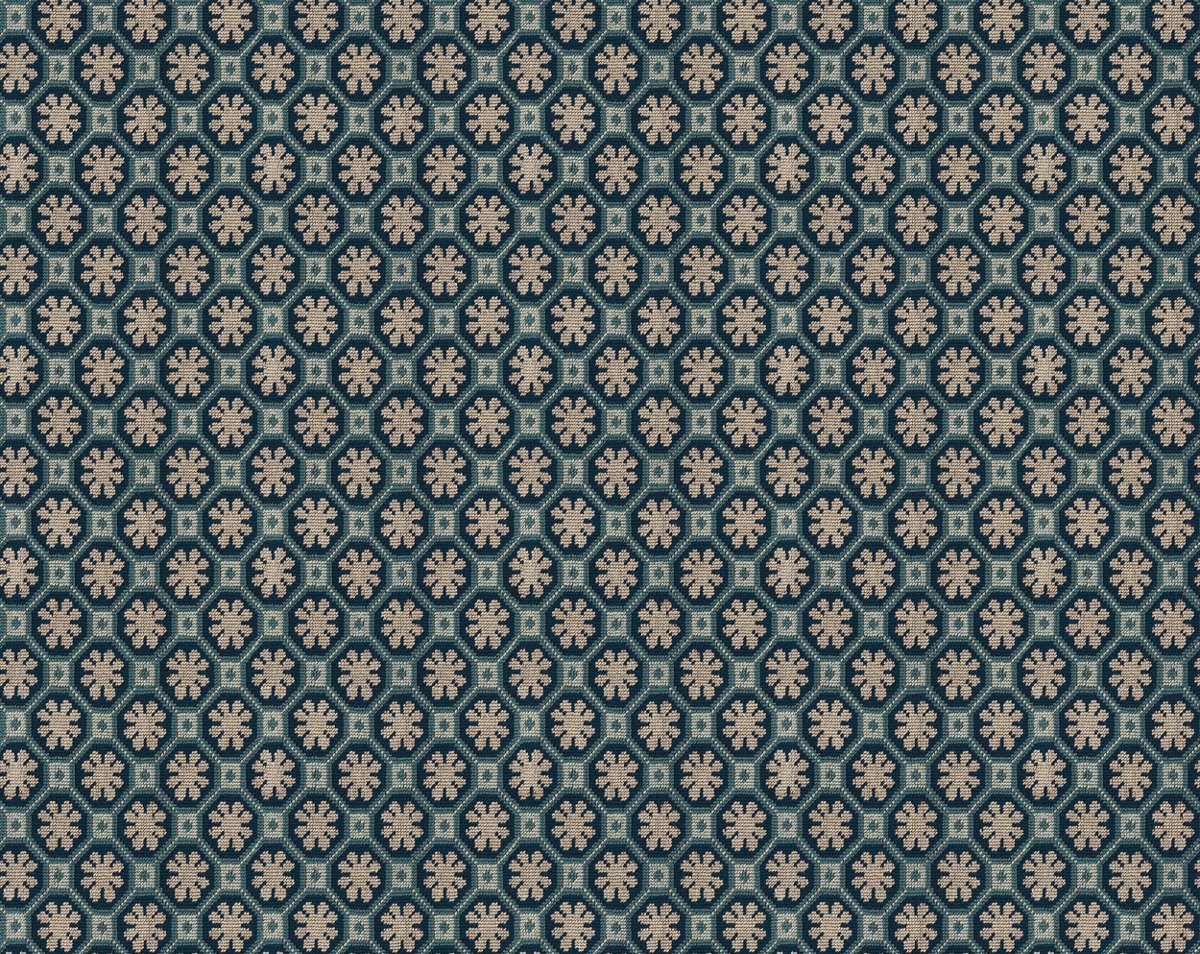 XI'AN - VINYL WALLCOVERING BLEU PEKIN CL WP26579 0007 by Colony Wallpaper - Scalamandre Wallpaper