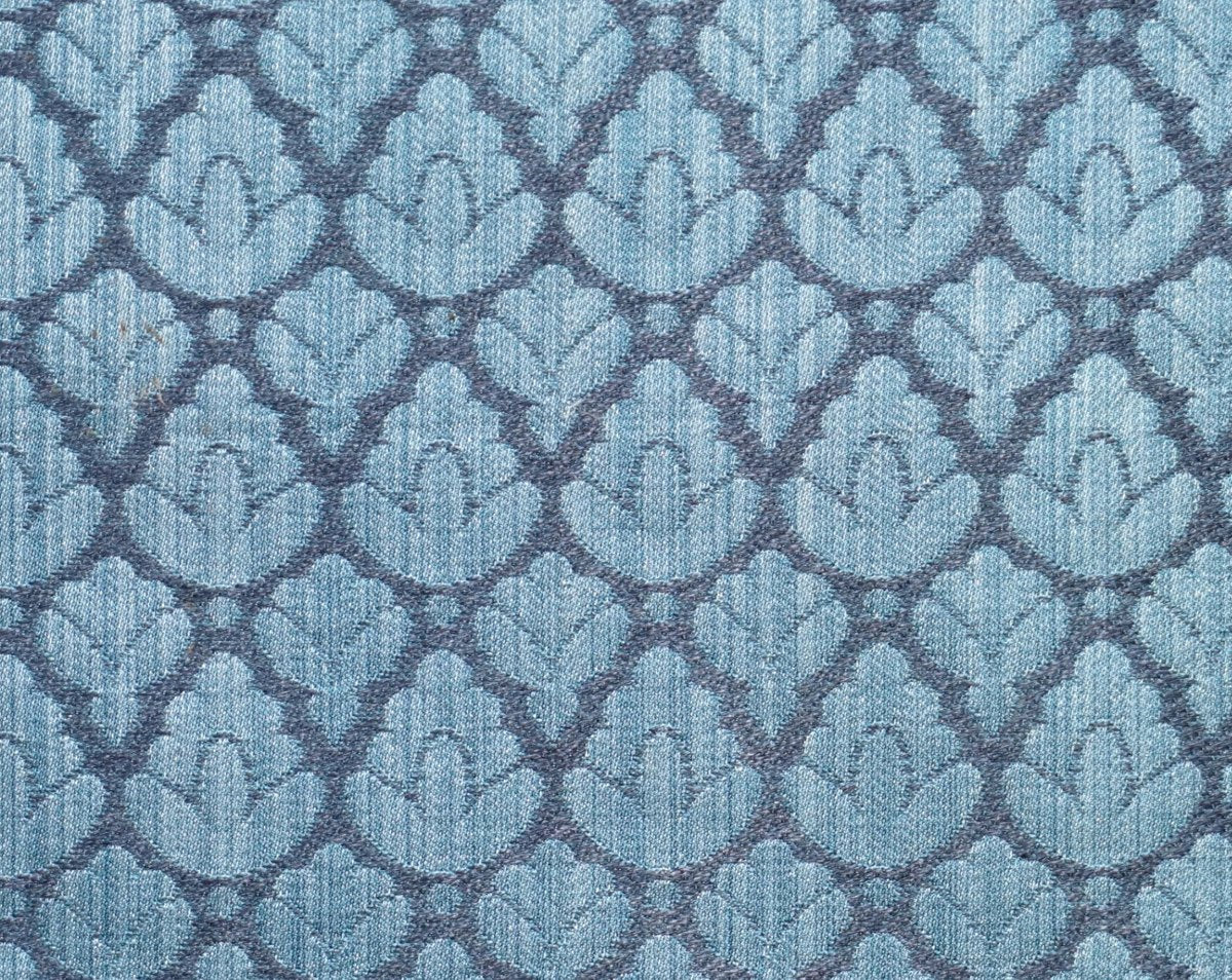 RONDO BLUE & NAVY CL 26714 0018 by Colony Fabric - Scalamandre Fabric
