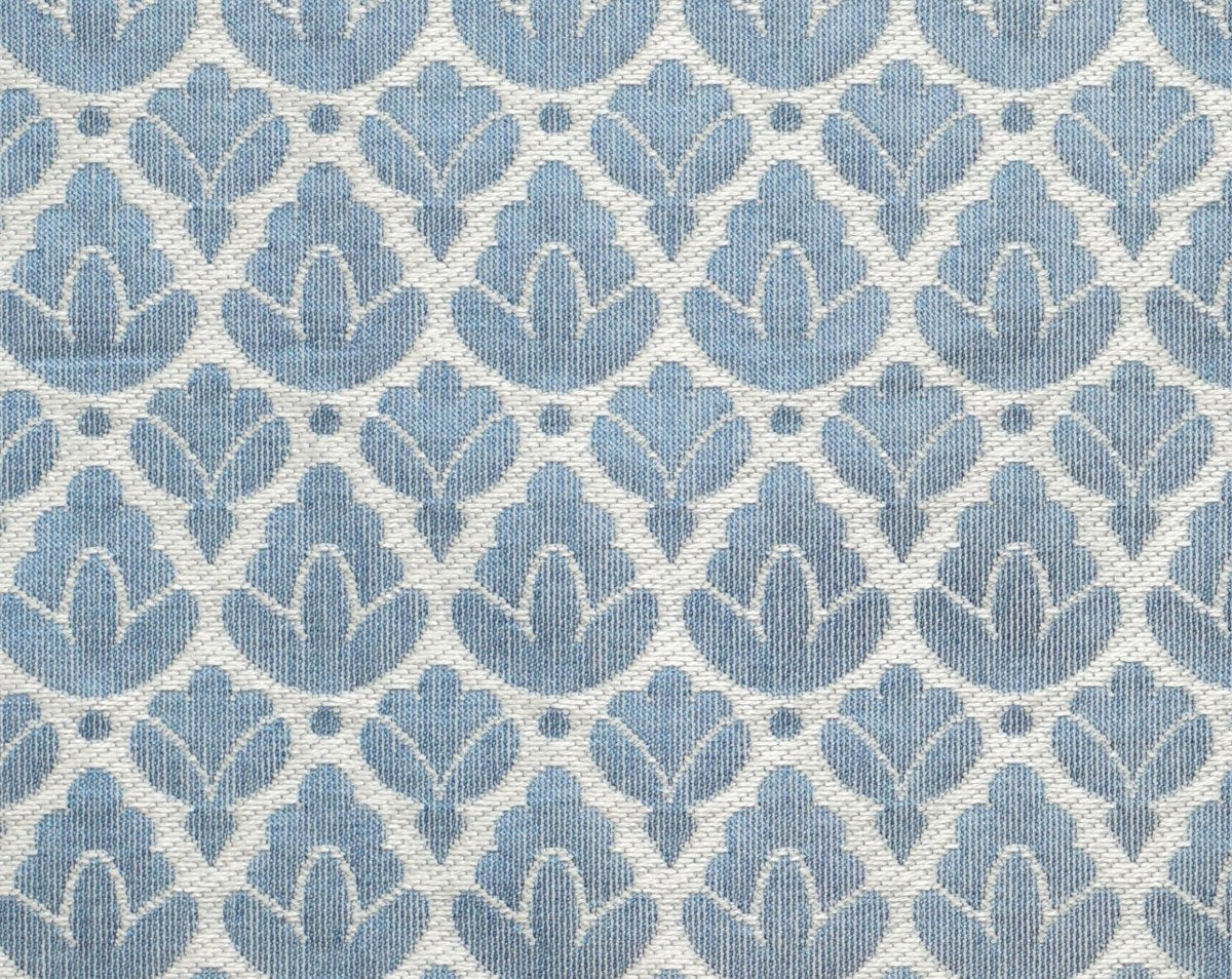 RONDO AZZURRO CL 26714 0025 by Colony Fabric - Scalamandre Fabric