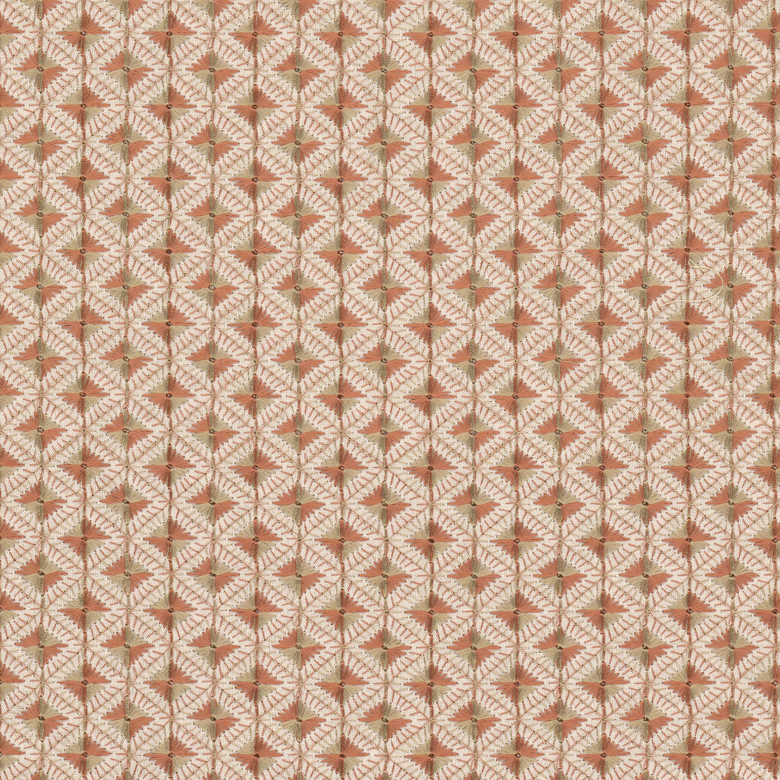 Couture 5 Terracotta by Stout Fabric
