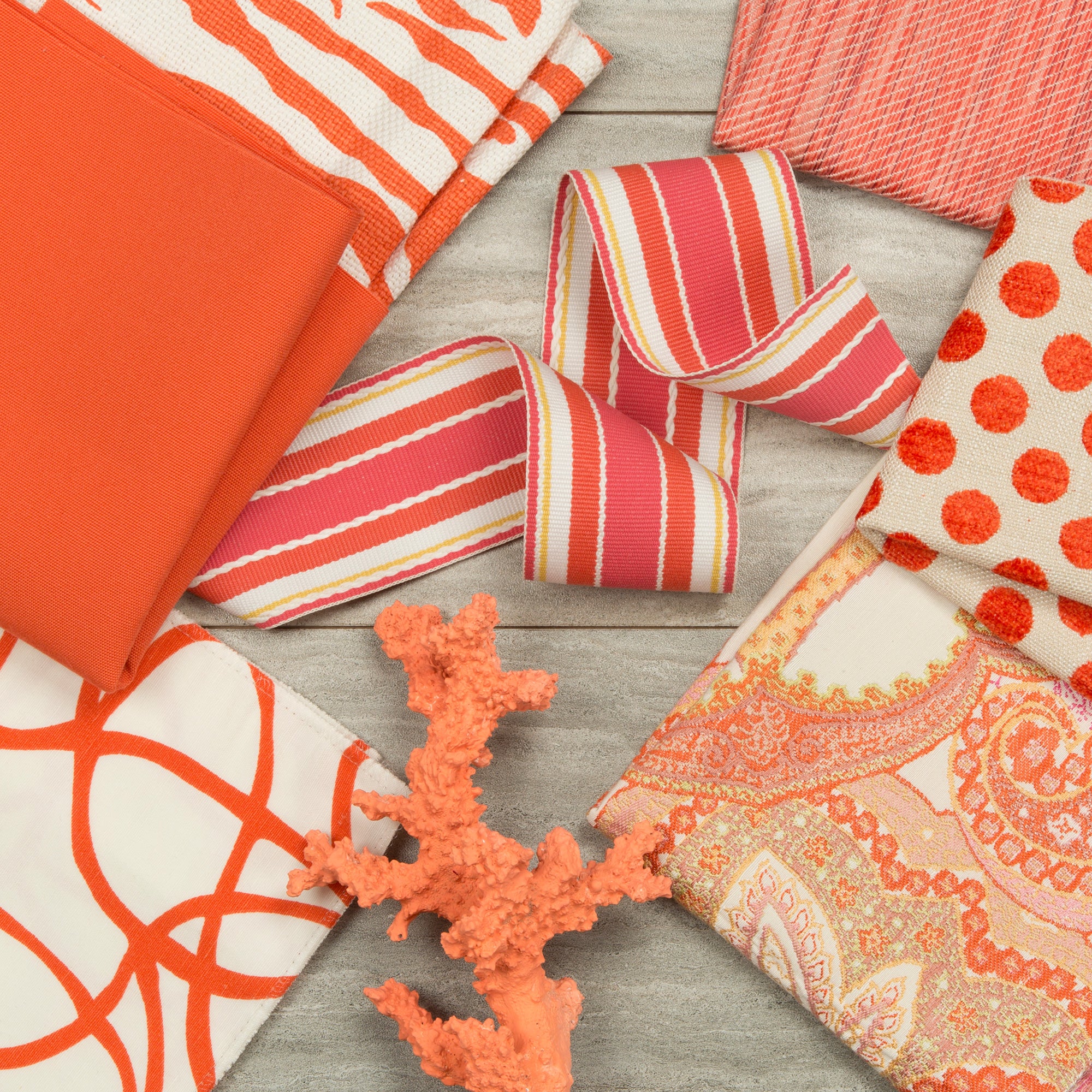 Chancellor Strie Ii - Rose - Brunschwig & Fils Fabric