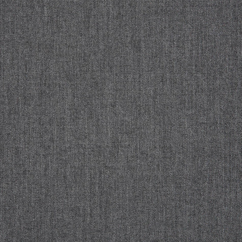 Color: Grey Dark, Material: 100% Sunbrella Acrylic, Mildew Resistant: Yes, Pattern Direction: Left to Right, Recommended Use: Indoor Outdoor Upholstery Cushion Pillow Drapery, Warranty: 5 Year, Water Repellent: Yes, Width: 54", Type: Textured Solid, Pattern Direction: Up the roll, Repeat: N/A