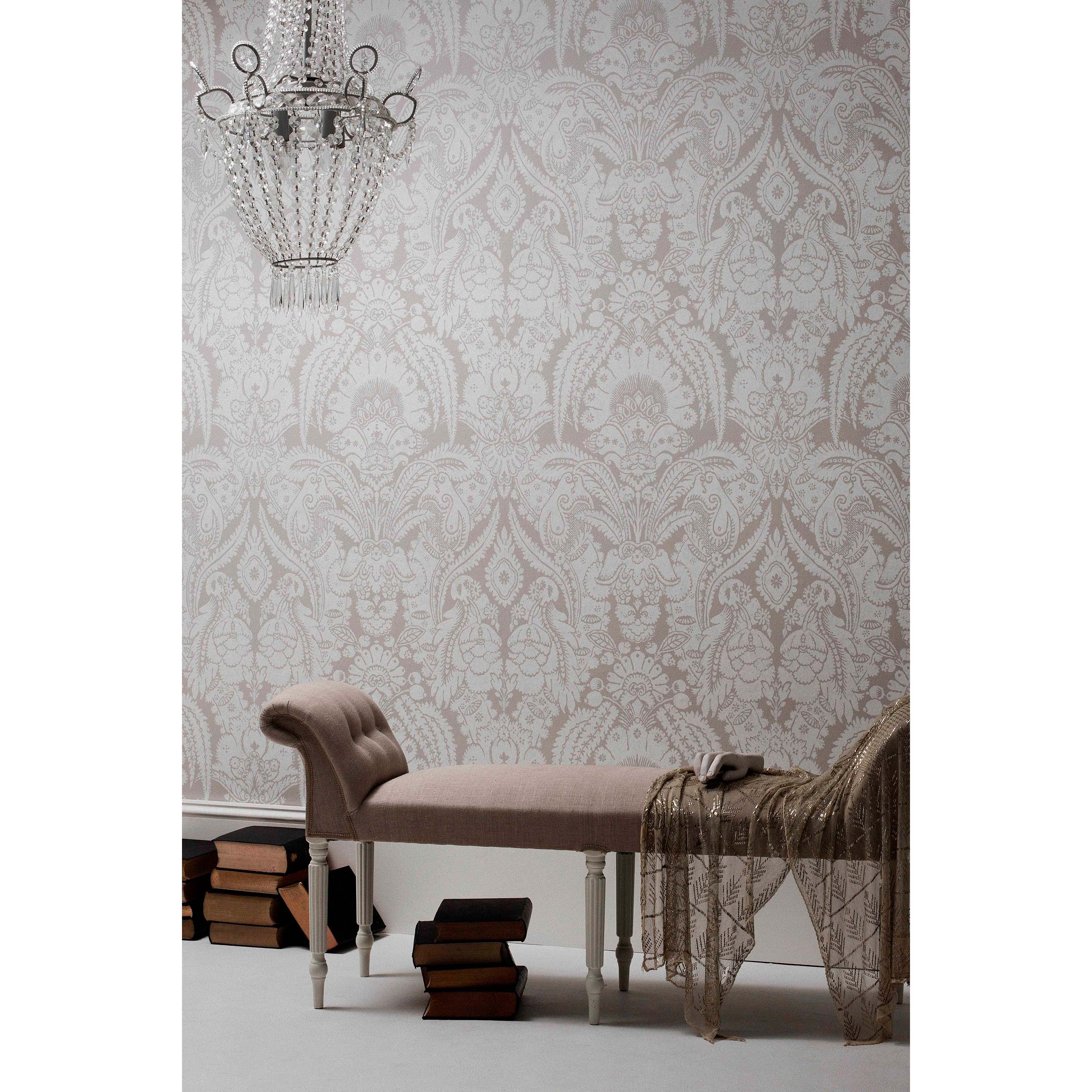 Chatterton - Shell & Ivory - Cole & Son Wallpaper