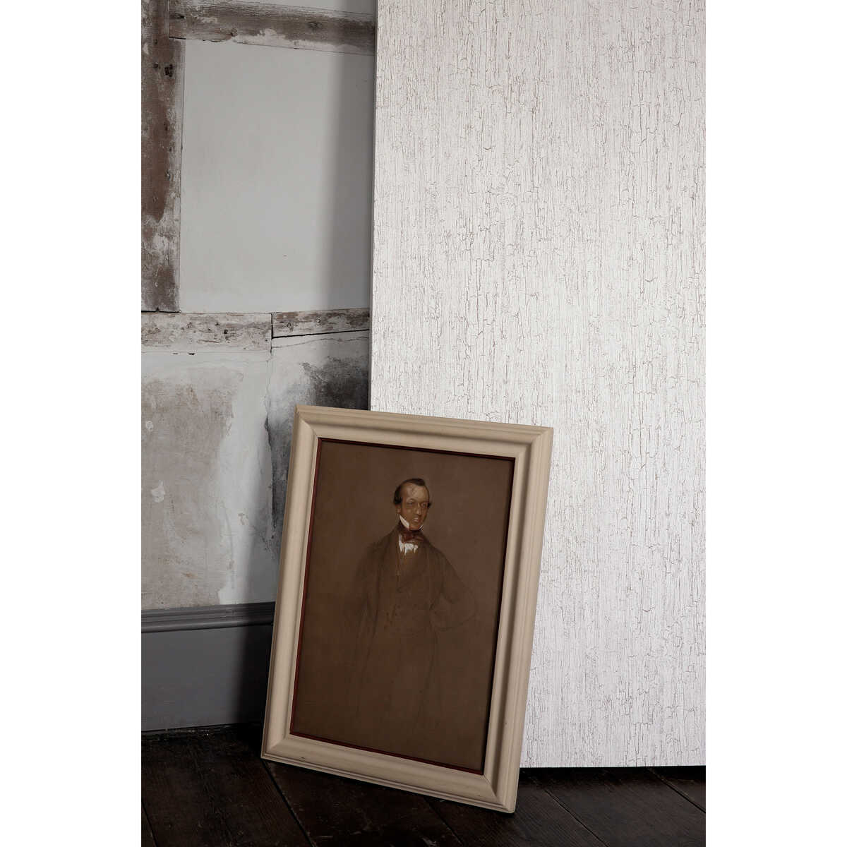 Crackle - Grey Cream - COLE & SON Papel pintado