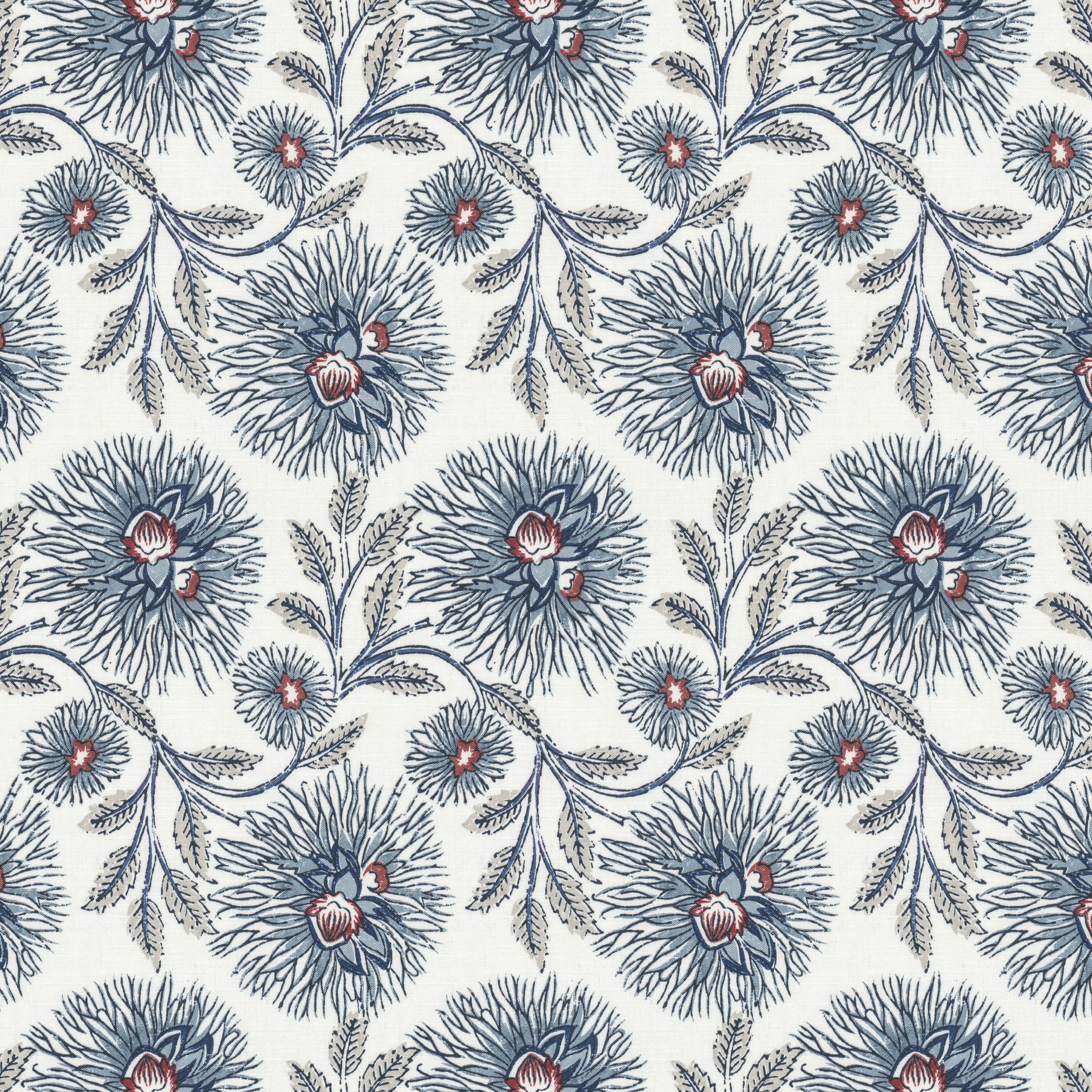 DAHLIA-2-FESTIVAL-STOUT-TEXTILES - Stout Textiles Fabric
