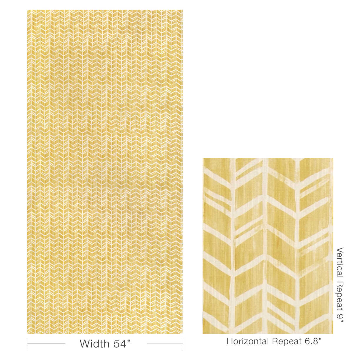 Dont Fret - Maize - KRAVET BASICS Fabric