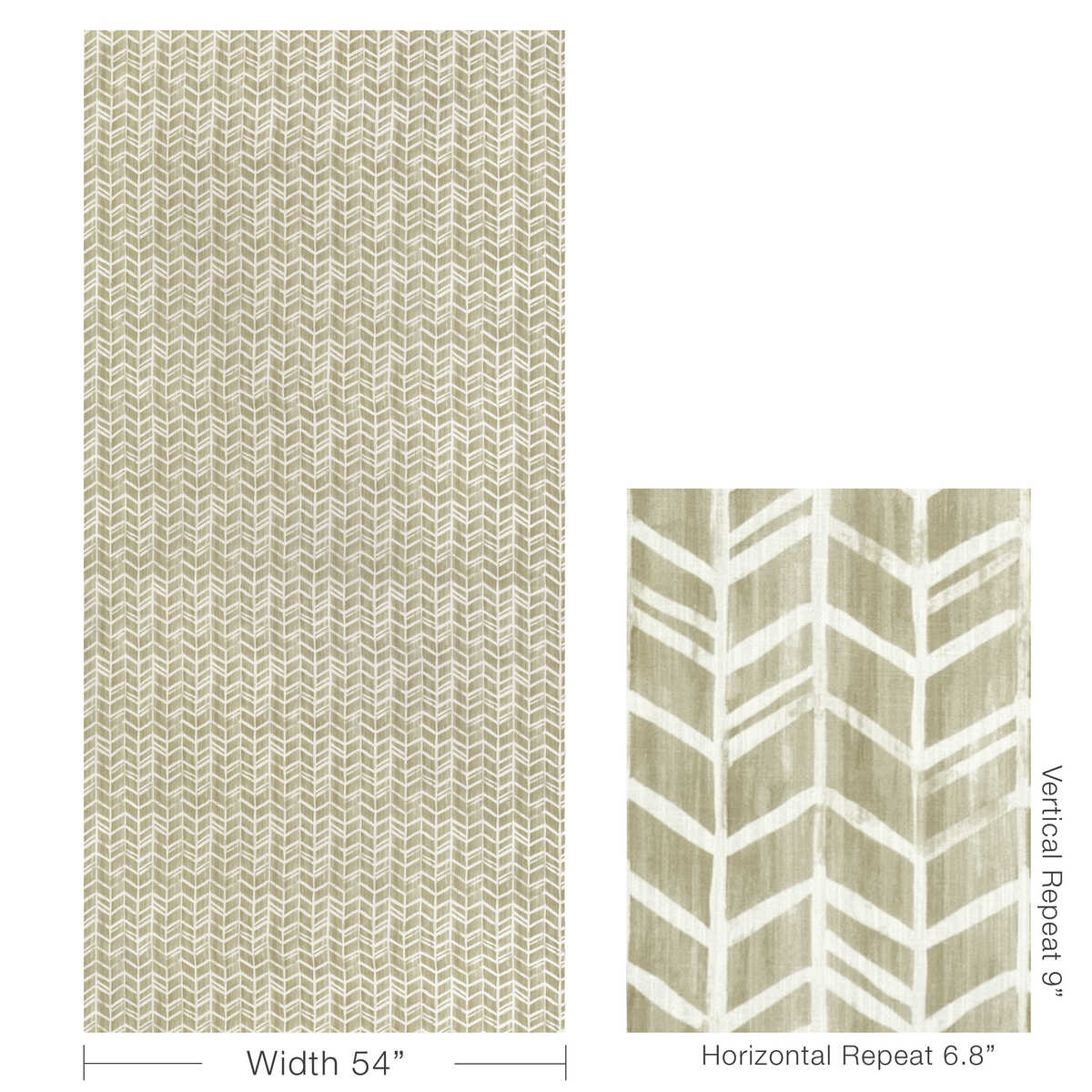 Dont Fret - Linen - KRAVET BASICS Fabric