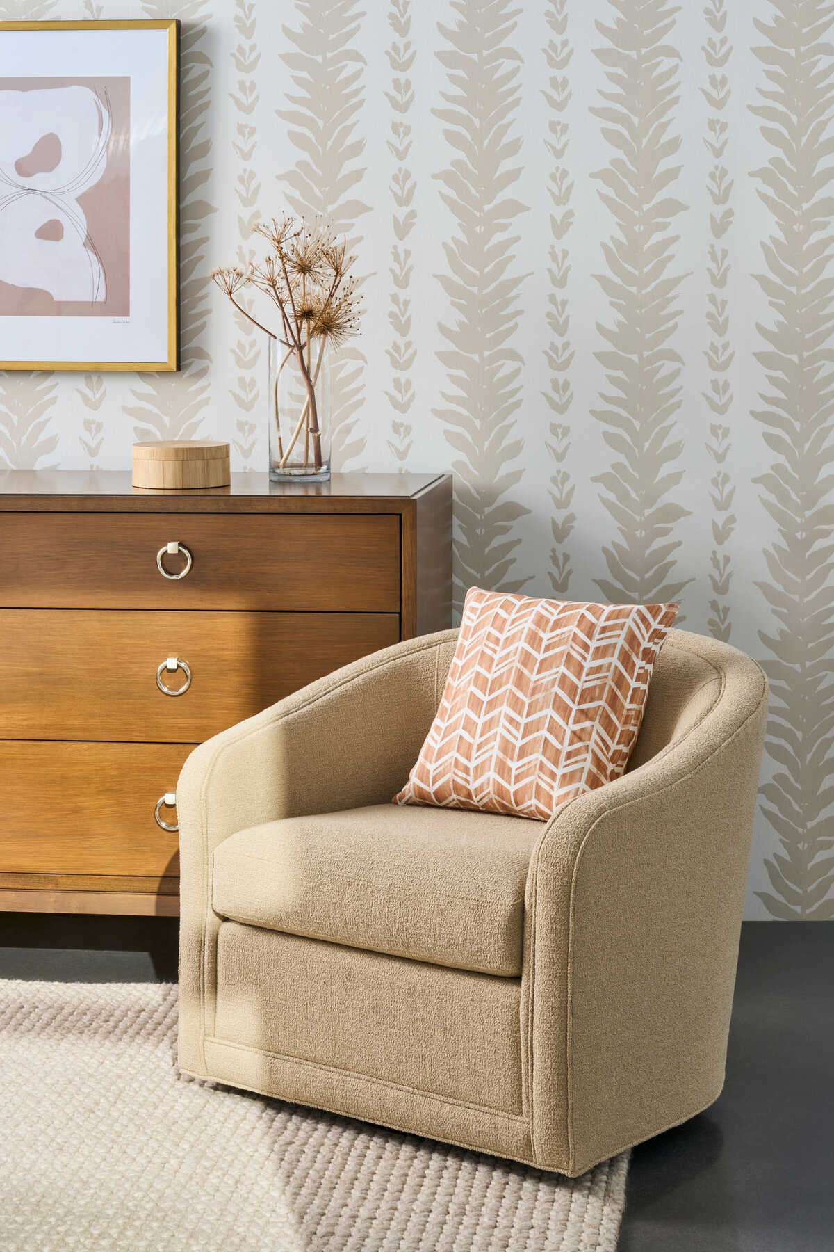 Dont Fret - Clay - KRAVET BASICS Fabric