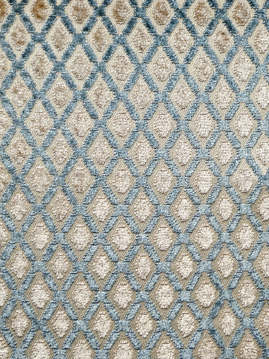 Montreal - Bleu/Beige - Scalamandre Fabric