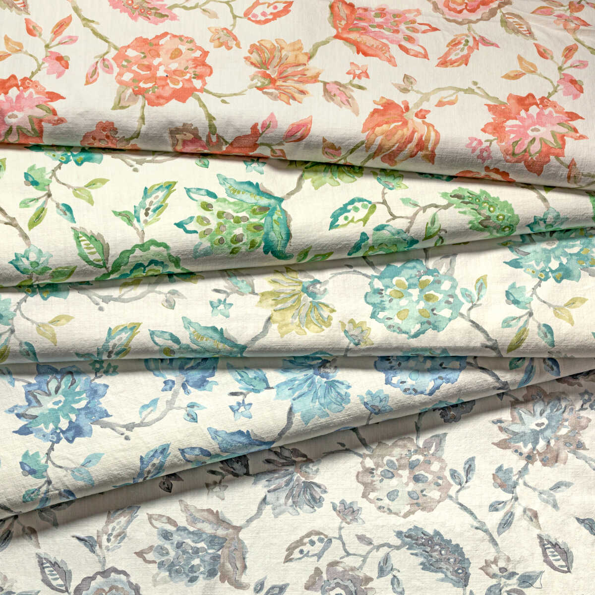Etheria - Delphinium - KRAVET BASICS Fabric