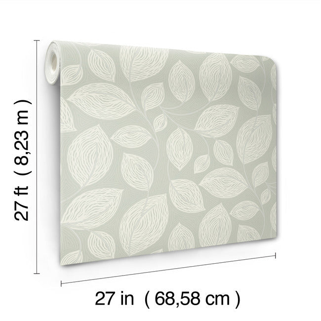 contoured-leaves-wallpaper-green-york-wallcoverings-ev3921