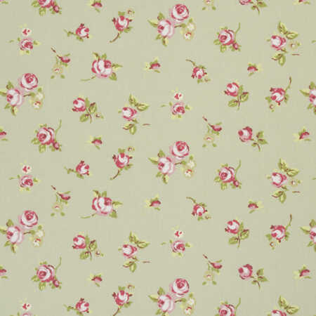 Rosebud - Sage - CLARKE AND CLARKE Tela