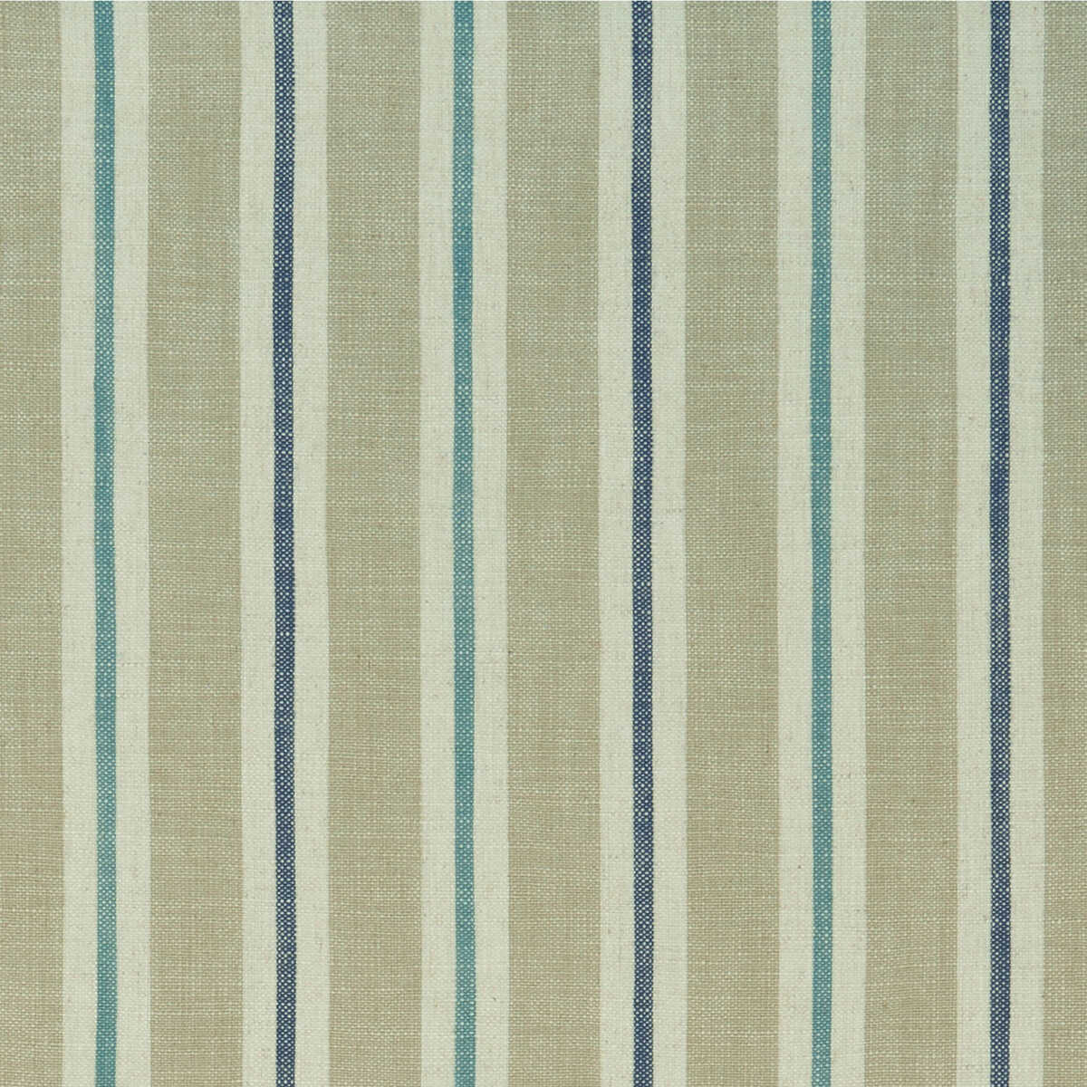 Sackville Stripe - Eau De Nil/Linen - CLARKE AND CLARKE Fabric