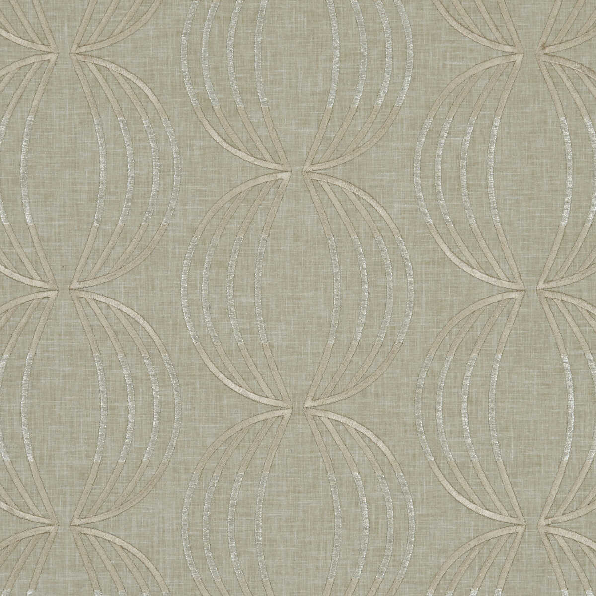 Carraway - Linen - CLARKE AND CLARKE Fabric