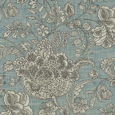 Woodsford - Teal - CLARKE AND CLARKE Fabric