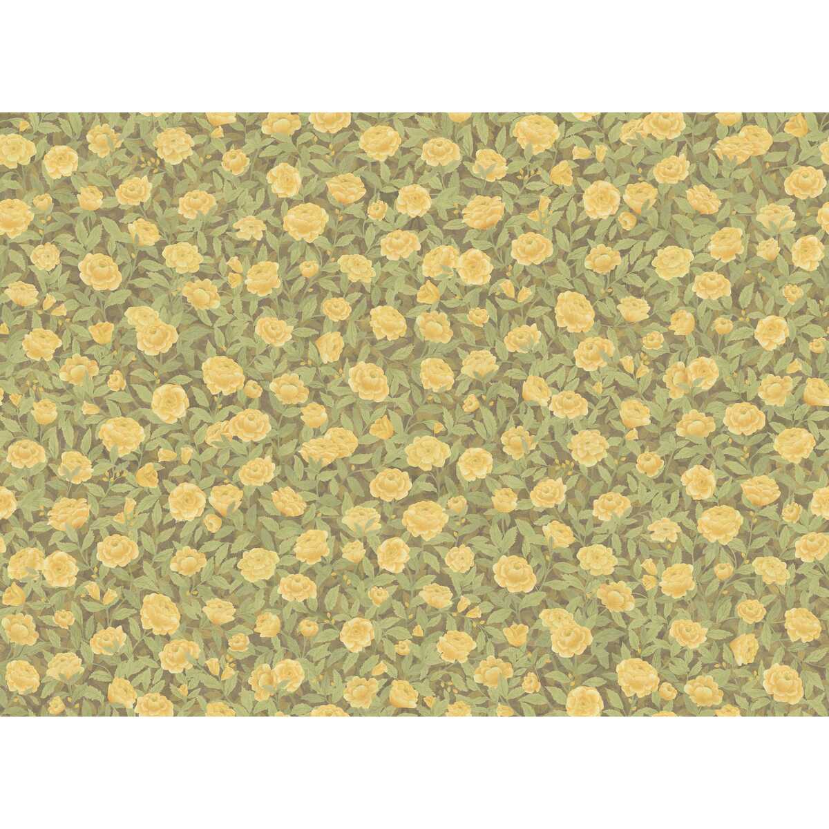 Idyll Roses Linen - Honey - COLE & SON Tela
