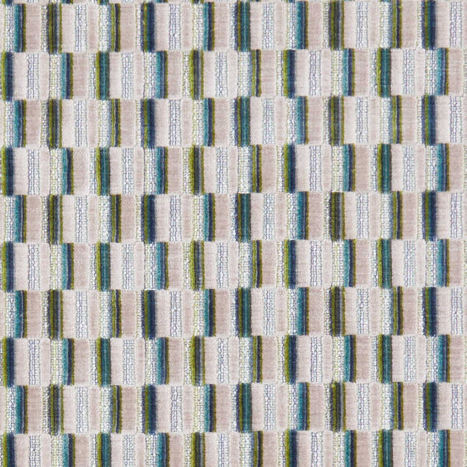 Cubis - Peacock - CLARKE AND CLARKE Fabric
